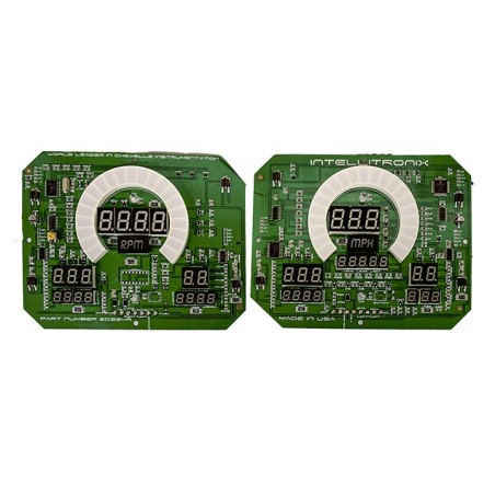 LED Digital Replacement Gauge Panel Red LED