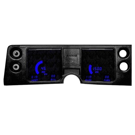 LED Digital Replacement Gauge Panel Blue LED
