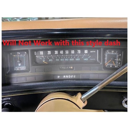 LED Digital Replacement Gauge Panel Green LED