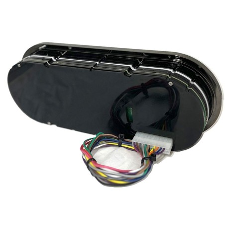 Universal 6 Gauge Gauge Panel-Aurora