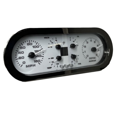 Universal 6 Gauge Gauge Panel-Aurora