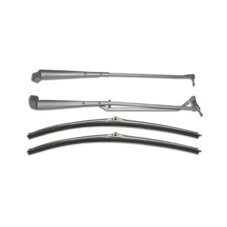 Windshield Wiper Arm and Blade Kit Brushed