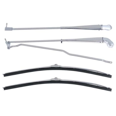 Windshield Wiper Arm and Blade Kit Brushed