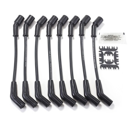 9.5 Inch Ls Ignition Wires, 8.5Mm, Black, 135&Deg, Boots