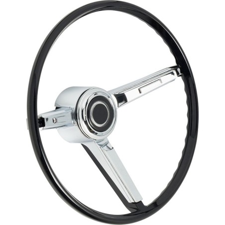 OEM Style Steering Wheel, 15 Inch Black
