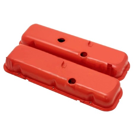 Big Block Valve Covers Tall Orange No Slant