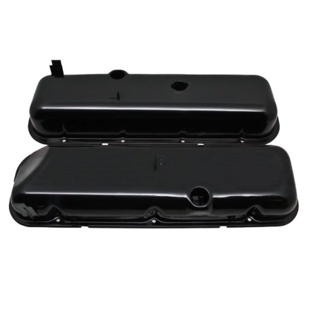 Big Block Valve Covers Tall Black With Slant