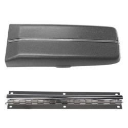CONSOLE DOOR ASSEMBLY WITH HINGE