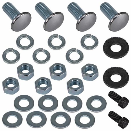 Rear Bumper To Bracket Bolt Kit Premium Quality 28pc