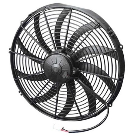SPAL 16" High Performance Fan - Push / Curved