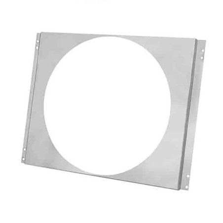 Champion Cooling Aluminum Fan Shroud Fits Single 16 Inch Fan for AE2284, AE284, AE3284, EC2284, EC28