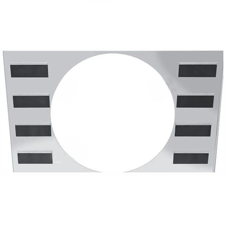 Champion Cooling Aluminum Fan Shroud w/ Flaps Fits Single 16 Inch Fan for CC951, EC951, MC951, AE951