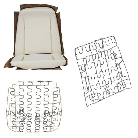 Bucket Seat Foam And Spring Kit 1 Seat 3pc