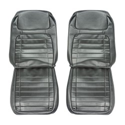 Deluxe Bucket Seat Covers, Black