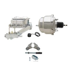 Slimline Booster Master Combo, 8 Inch Disc/Drum Chrome
