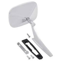 Rectangular Side View Mirror, Right Hand