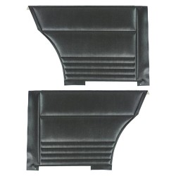 Rear Door Panels, Black