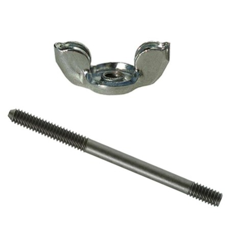 Holley W Cowl Induction Qjjet W Out Cowl induction Air Cleaner Wing Nut, Stud H