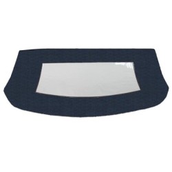 Convertible Top Window Only Plastic Dark Blue