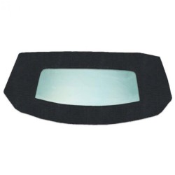 Convertible Top Window Only Glass Black