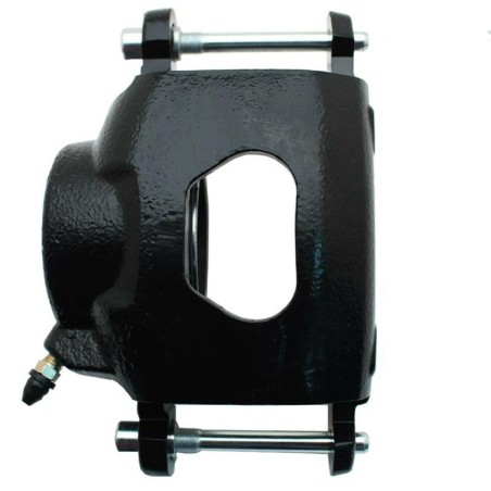 Powdercoated Caliper Black Left Side