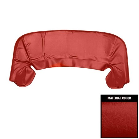 PUI Convertible Top Boot Kit Assembled with Clips, Snaps, Storage Bag Red