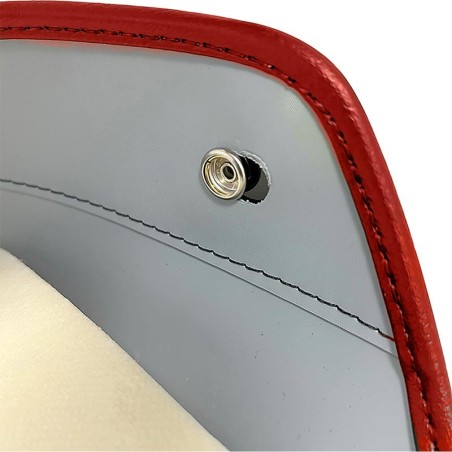 PUI Convertible Top Boot Kit Assembled with Clips, Snaps, Storage Bag Red