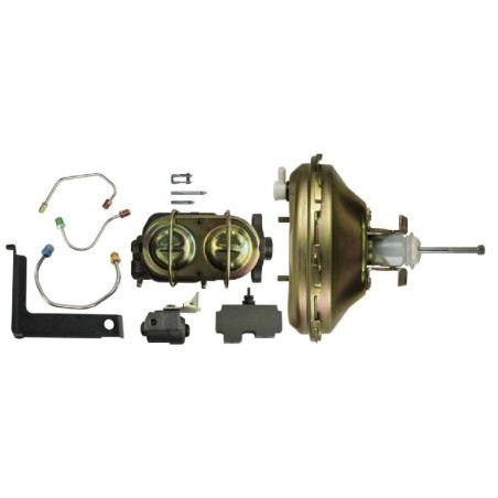 Factory Booster, Disc Brake Master, & Valve Kit with Delco Stamp