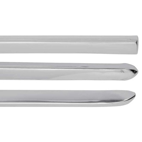 Deluxe Lower SS Body Side Moldings 8 Pc