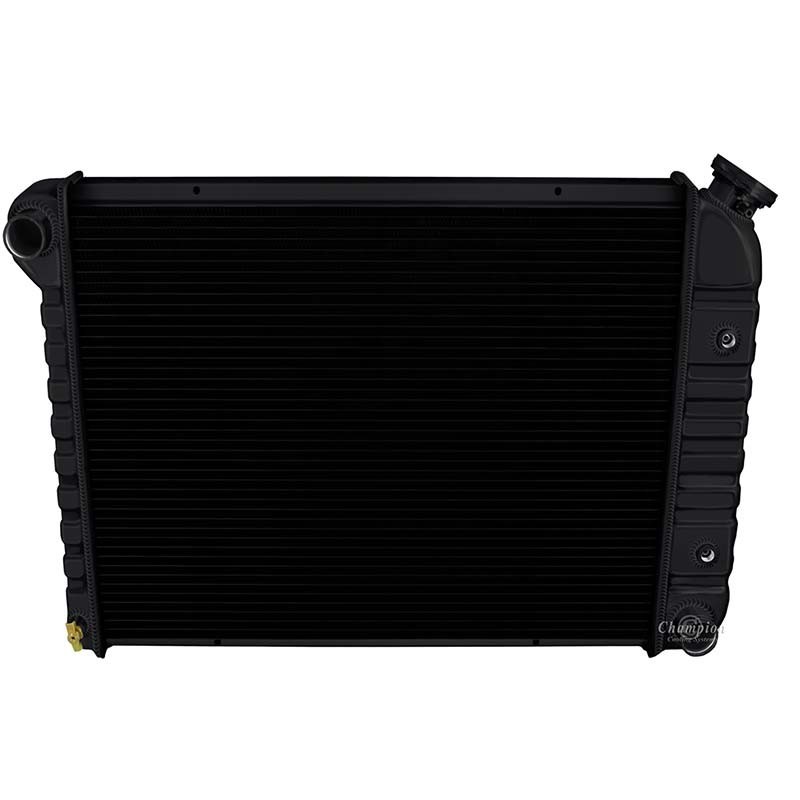 Stamped Radiator 1975-1977 Chevrolet Chevelle Stamped Tank Aluminum Radiator Saddle ...