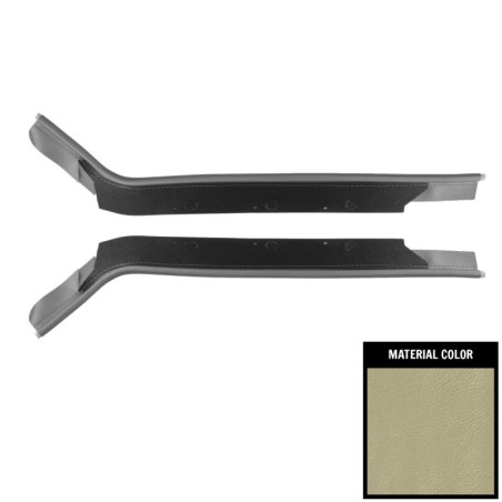 Coupe Door Jamb Windlace Parchment