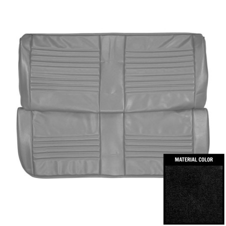 4 Door Sedan And Coupe Front Bench Seat Covers, Black