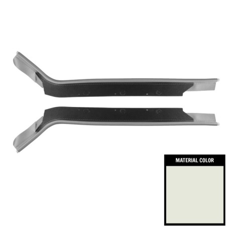Coupe Door Jamb Windlace White