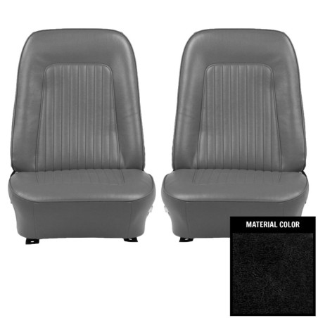 Standard Bucket Seat Covers, Black