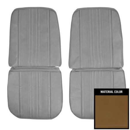 Bucket Seat Covers, '70 Saddle
