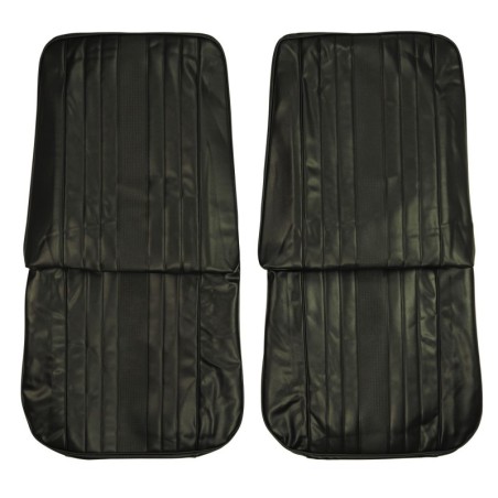 Front Bucket Seat Covers, Black