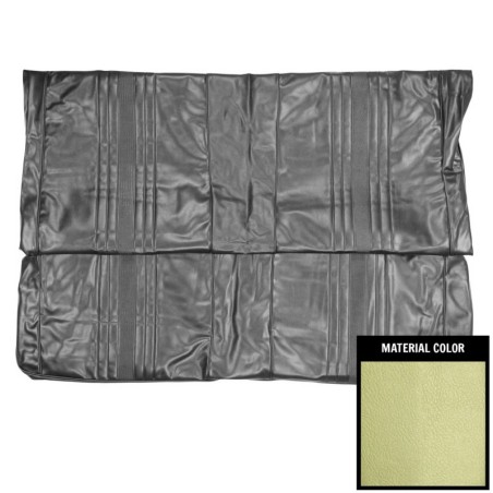 Rear Seat Covers, Light Green