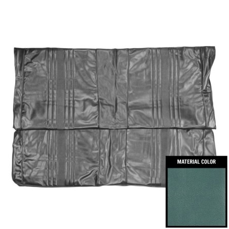 Rear Seat Covers, Light Blue