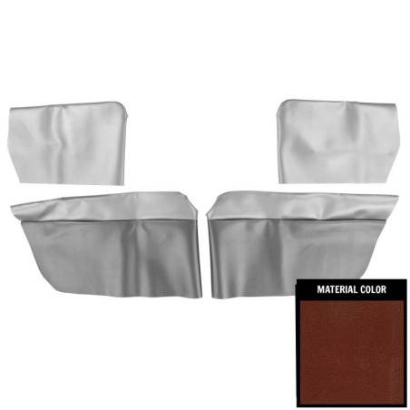 Rear Arm Rest Piston Covers, Bronze
