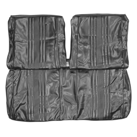 Standard Front Bench Seat Covers, Black