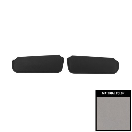 T-Top & Convertible Sunvisors, Oxford Gray