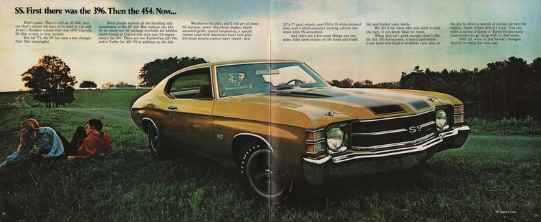 1971 Chevelle Parts and Restoration Information - SS396.com