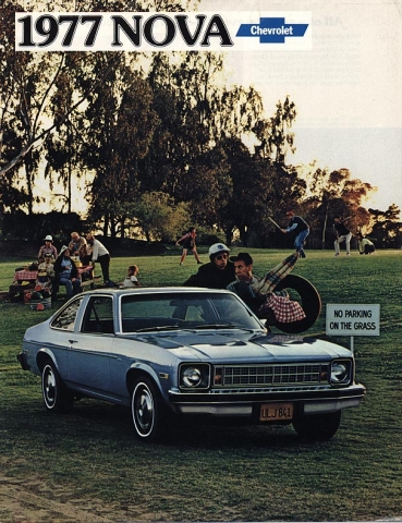1977 Nova Vintage ads - Front Cover