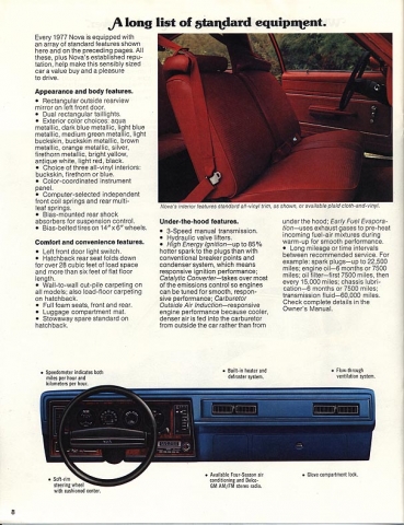 1977 Nova Vintage ads - page 8