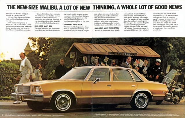 1978 Malibu Brochure (page 2 & 3)