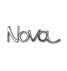 1968 Nova Quarter Panel Emblem, 1969 Nova -1972 Nova Fender Emblem