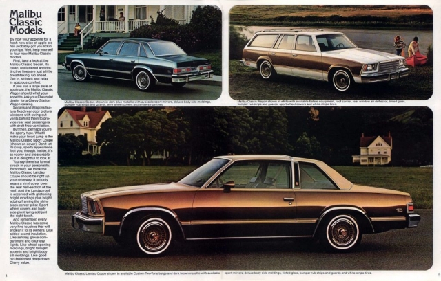 1979 Malibu OEM Brochure Page 2