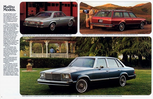 1979 Malibu OEM Brochure Page 3