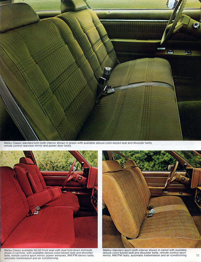 1979 Malibu OEM Brochure Page 5
