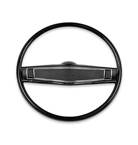 1969-1970 Chevelle 1969-1970 El Camino Standard Steering Wheel Kit Black Fine Grain